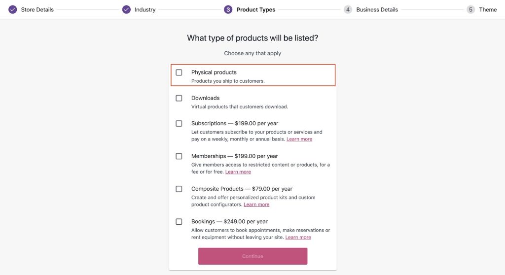 woocommerce ürünler