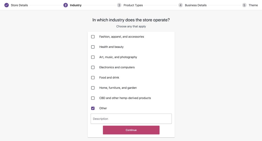 woocommerce check list