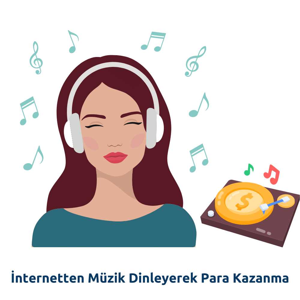 internetten müzik dinleyerek para kazanma