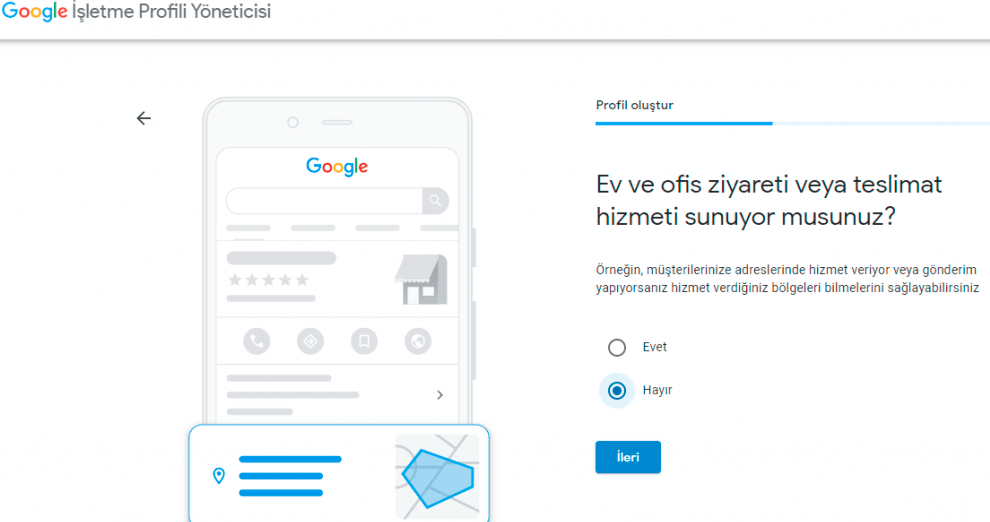 google benim işletmem iletişim