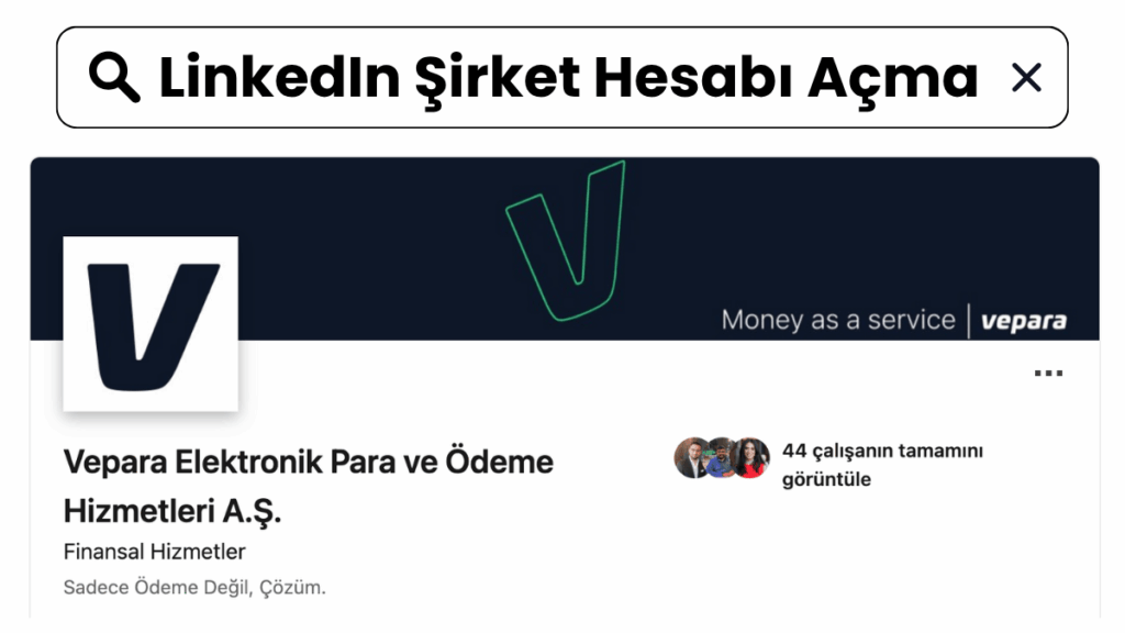 linkedin şirket hesabı açma