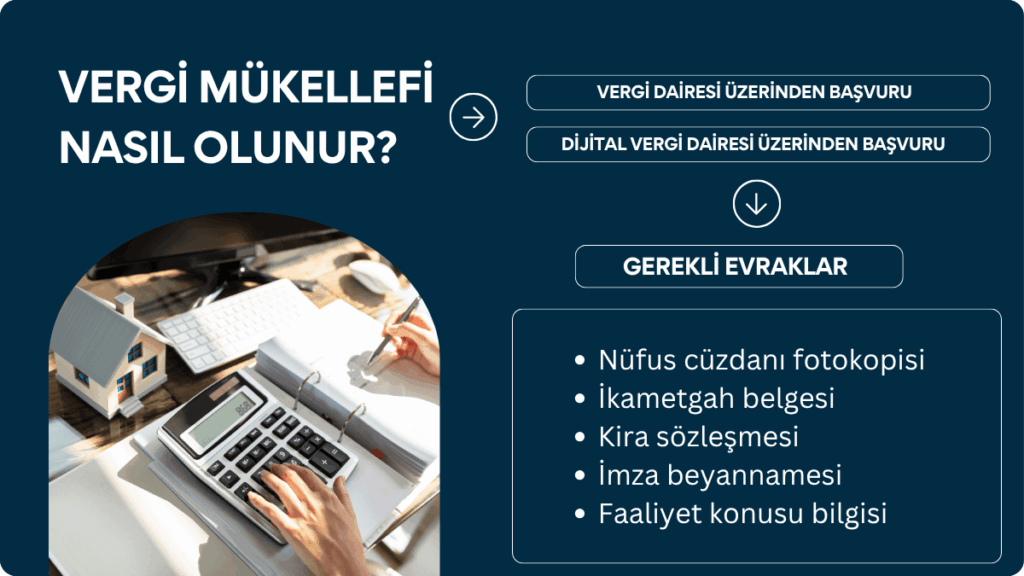 vergi mükellefi nasıl olunur