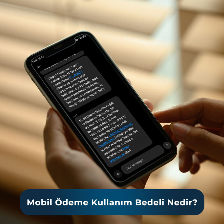 mobil ödeme kullanım bedeli nedir