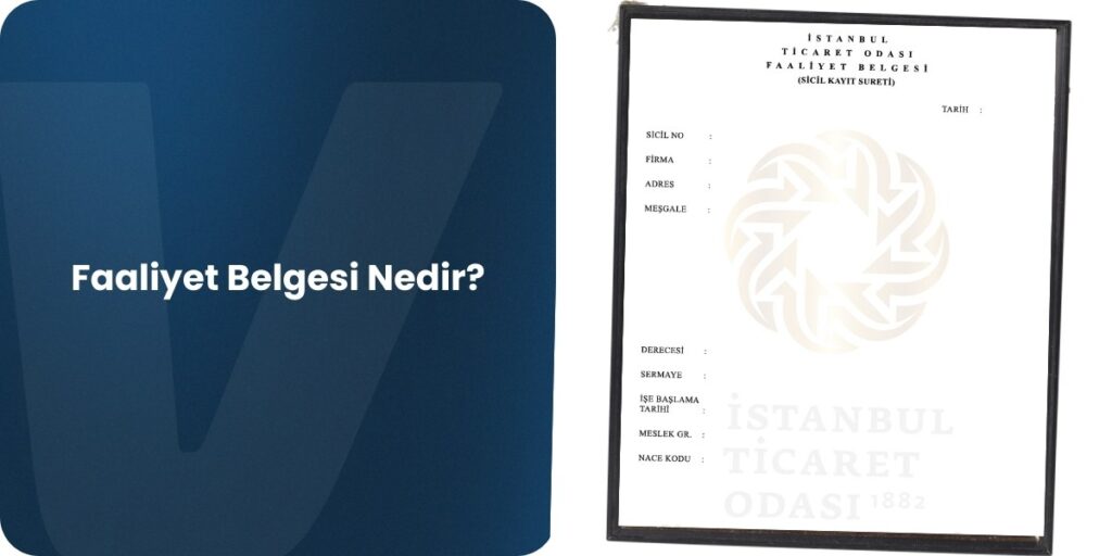 faaliyet belgesi nedir
