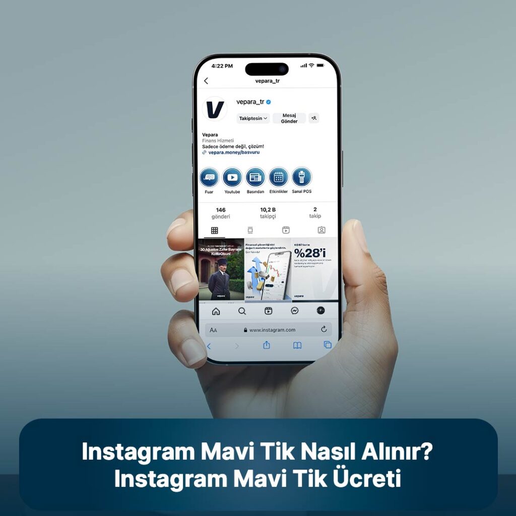instagram mavi tik nasıl alınır